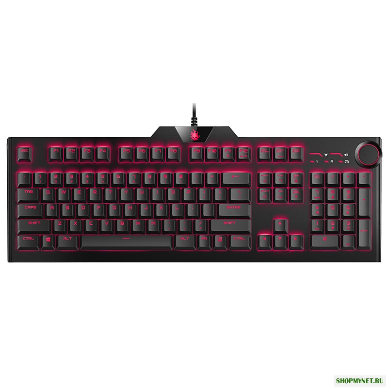 Blasoul Y520 104 Ключ NKRO Cherry MX Switch Механический Gaming Клавиатура с регулятором громкости / подсветки