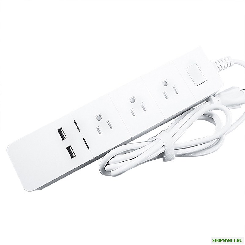 Bakeey 3.1A Двойной USB-порт 15A Smart WiFi Разъем для удлинителя Разъем US Plug Дистанционное Управление Tuya App Работа с Alexa