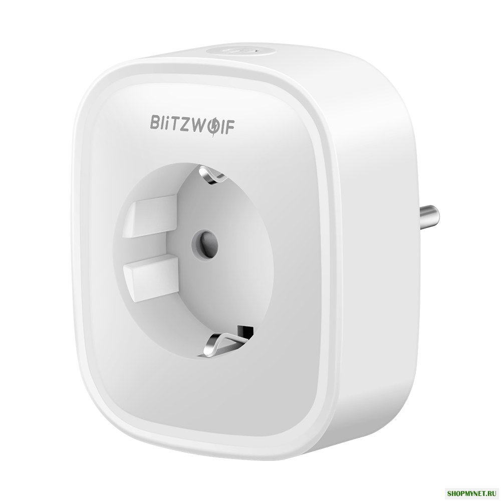 BlitzWolf® BW-SHP2 Smart WIFI Разъем EU штекер 220V 16A Работа с Amazon Alexa Google Assistant